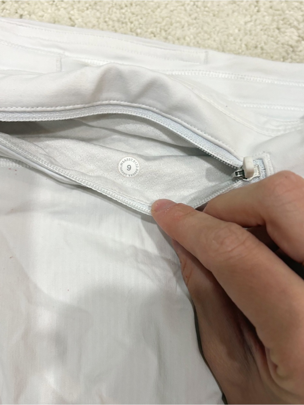 Lululemon Pace Rival White Pleated Skirt Size 6 - Picture 6 of 7